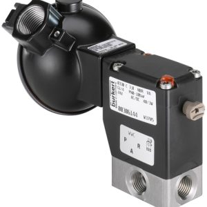 Válvula Solenoide 3/2 Vias Burkert Tipo 0330 NC Aço Inox G1/4 24V - — SKU - 20116571 - 20116571