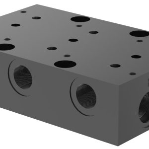 Manifold Burkert Tipo KM00 3 vias — SKU 5366 - 5366