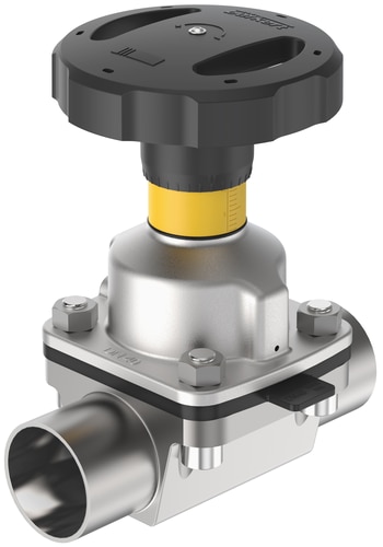 Atuador Manual Válvula de Diafragma Burkert Tipo 2933 - — SKU - 20075535 Atuador Manual Válvula de Diafragma Burkert Tipo 2933 - — SKU - 20075535 - Bürkert - 20075535