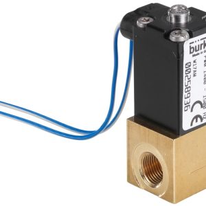 Válvula Proporcional 2/2 Burkert Tipo 2871 NC G1/8 FKM Latão 12 V - — SKU - 352486 - 352486