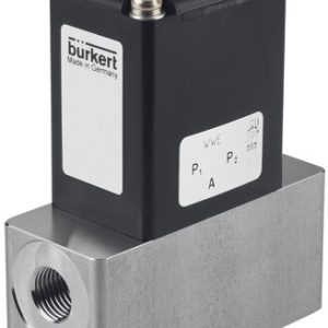 Válvula Solenoide 3/2 vias Burkert Tipo 0121 - mistura, NC, G1/4, aço inox - — SKU - 20016638 - 20016638