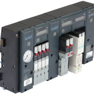 Bloco de Válvulas Burkert Tipo 8647 12-bancos - 3/2 vias G 1/4 — SKU 20027889 - 20027889