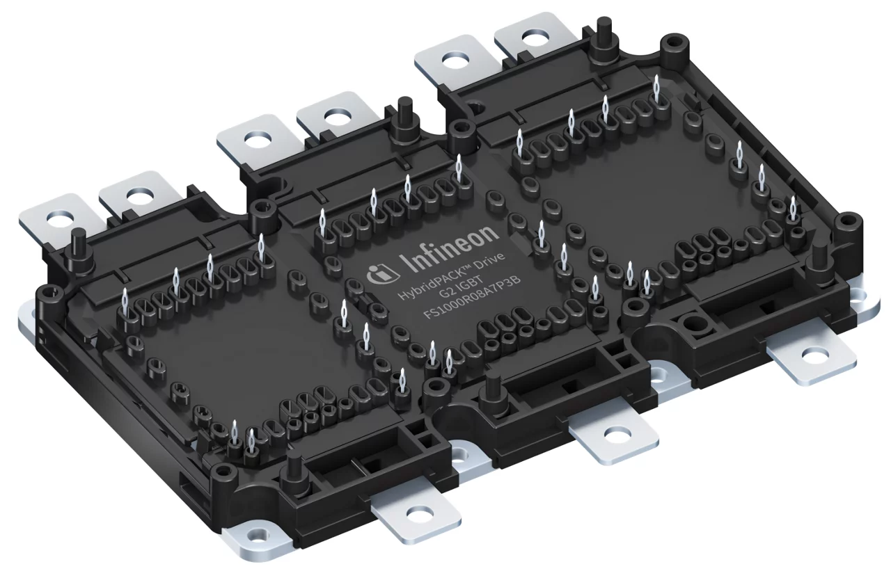 Módulo de Potência HybridPACK Drive 750V/1000A - FS1000R08A7P3B - FS1000R08A7P3B Infineon