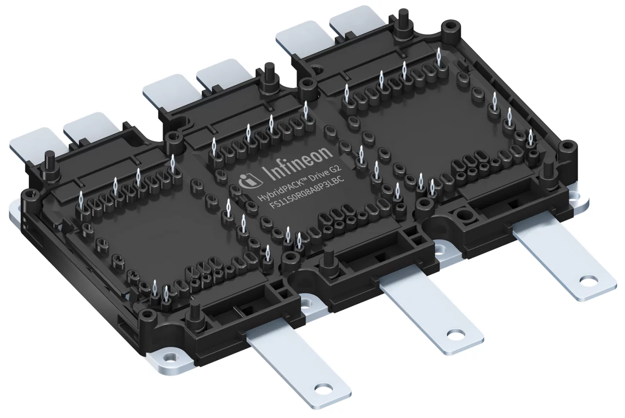 Módulo de Potência HybridPACK™ Drive G2 - FS1150R08A8P3LBC - FS1150R08A8P3LBC Infineon