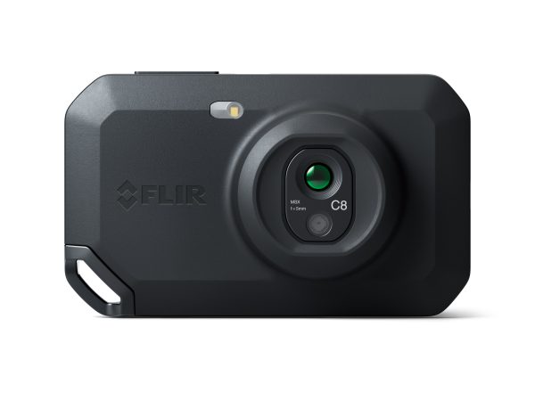 FLIR C8 — vista do equipamento