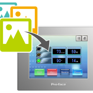 IHM + Controle Pro-face STC6000 - PROFACE-SERIE-STC6000