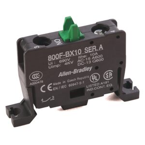 800F-BX10 Allen-Bradley | Botões e sinaleiros industriais - 800F-BX10