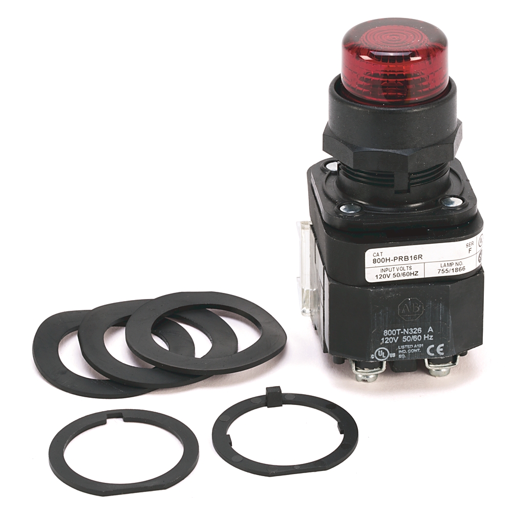 800H-PRB16R Allen-Bradley | Botões e sinaleiros industriais 800H-PRB16R Allen-Bradley | Botões e sinaleiros industriais - Mokka Sensors - 800H-PRB16R